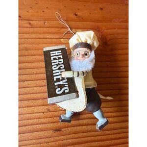 Vintage Hersheys Chocolate Bar Christmas Ornament 1983